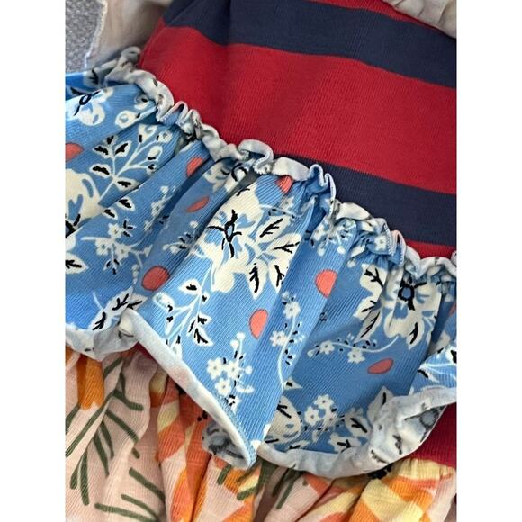 Matilda Jane Dress Size 4 Pullover Sleeveless Tiered Ruffle 2 sets available twi - Picture 7 of 9